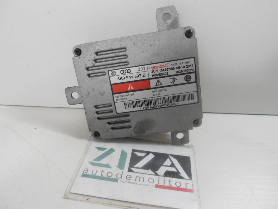 Centralina Faro Xeno Audi A3 8V 2015 8K0941597B H06/S0003