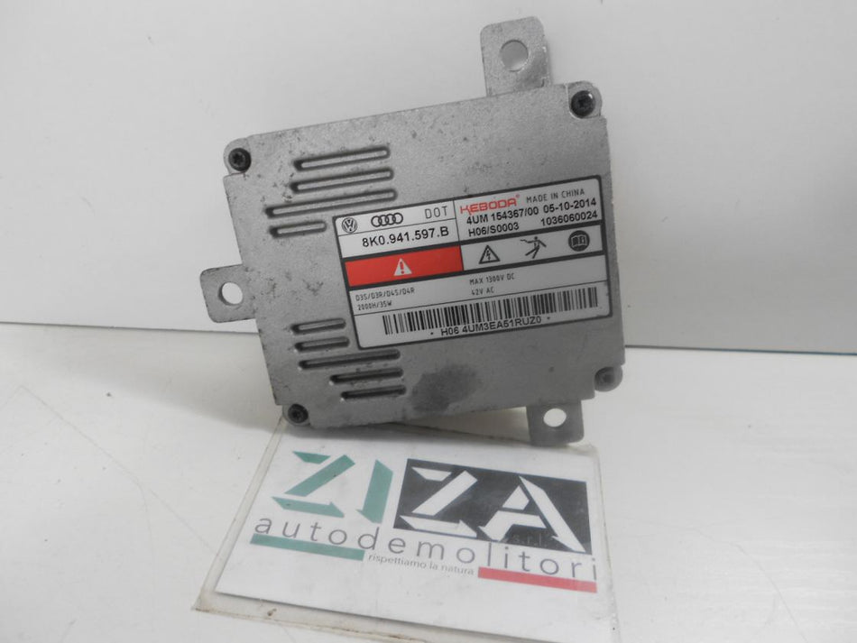 Centralina Faro Xeno Audi A3 8V 2015 8K0941597B H06/S0003