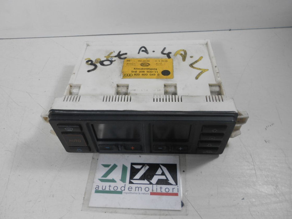 Centralina Comando Clima Automatico A/C Audi A4 B5 1996 8D0820043D