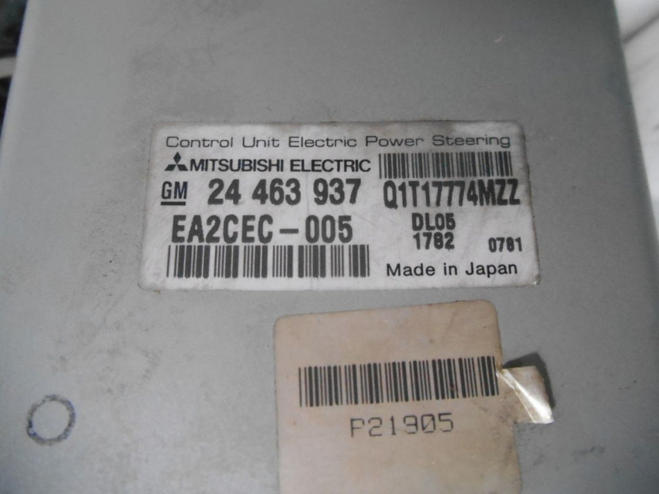Piantone Sterzo Elettrico City Opel Corsa C 2003 24463938 24463937
