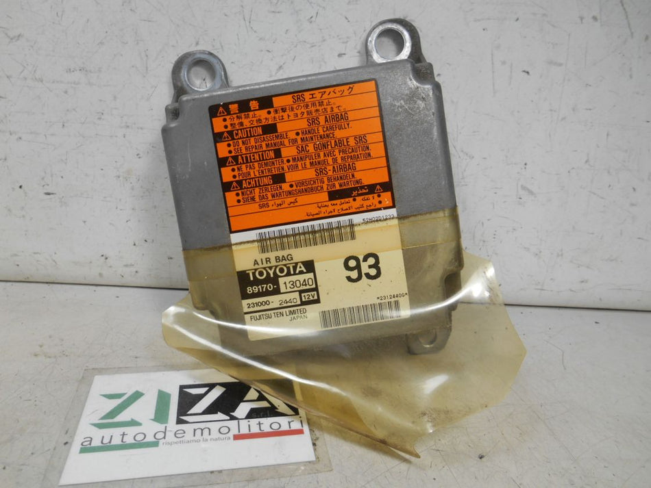 Centralina Airbag Toyota Corolla E120 2003 89170-13040 No Crash