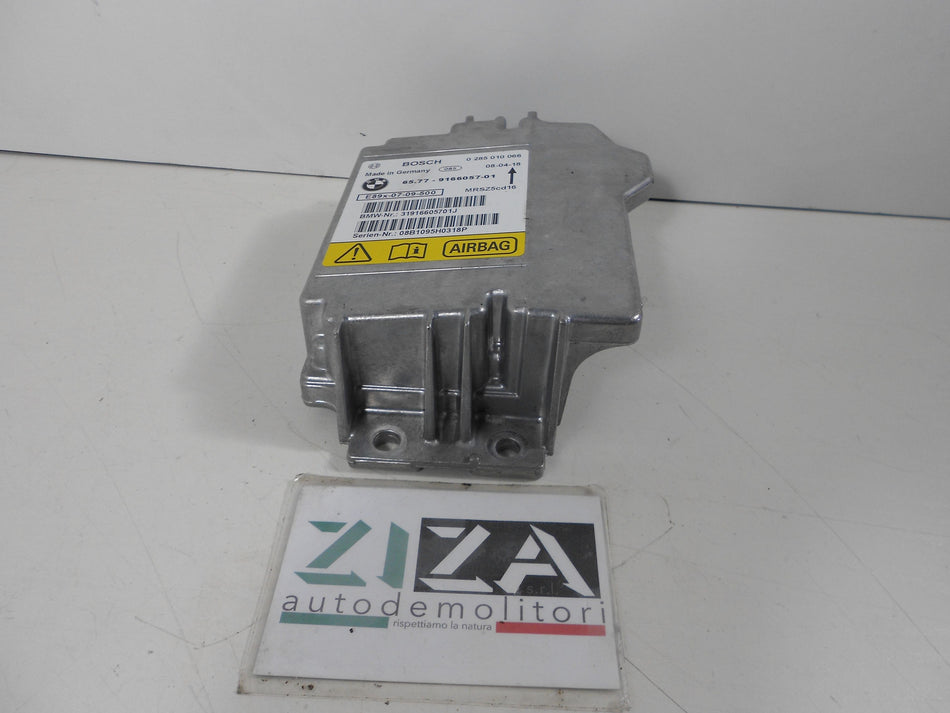 Centralina Airbag BMW E91 2008 65.77-9166057-01 0285010066 NO CRASH