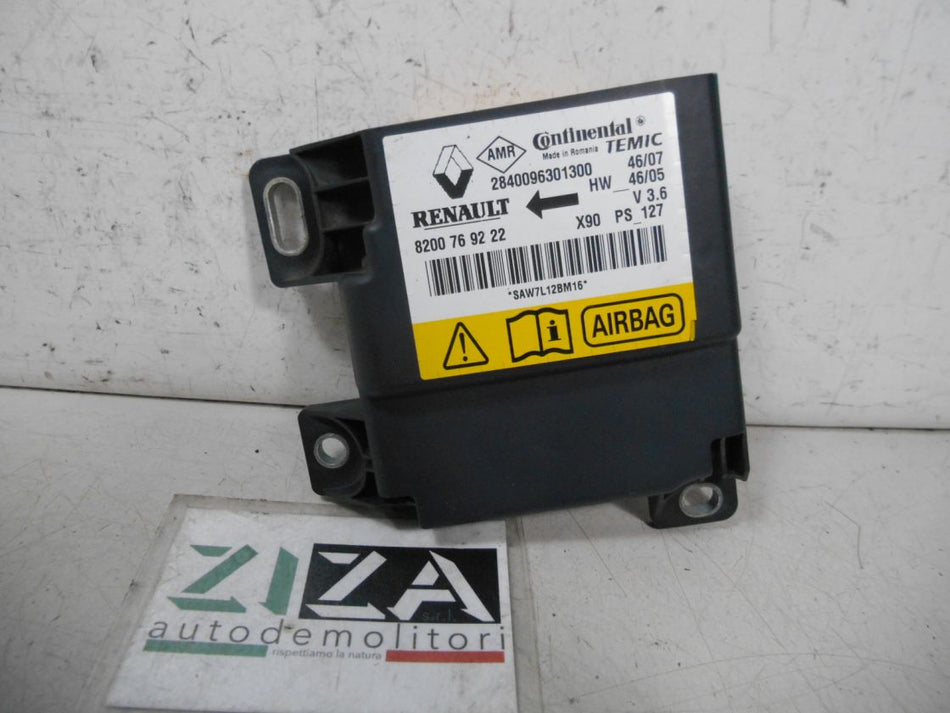 Centralina Airbag Dacia Logan SW 2008 8200769222 No Crash