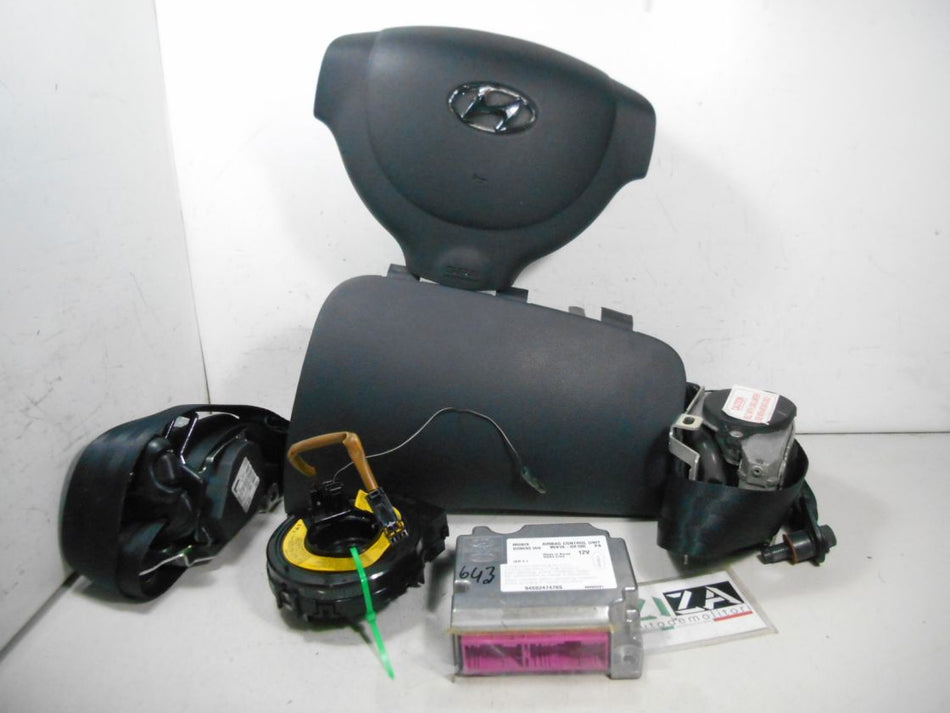 Kit Airbag Hyundai i10 2010 95910-0X100 569000X000CH 84560X000GA
