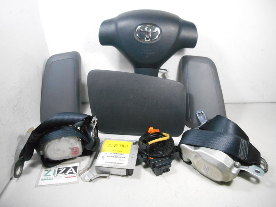 Kit Airbag Toyota Aygo 2005 89170-0H050 50540-0H010 7P2170-P 7P1170-P