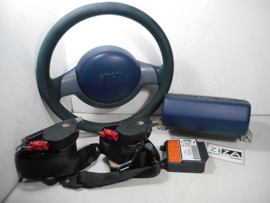 Kit Airbag Smart ForTwo W450 2000 0001211V007 0001240V013 0001123V020