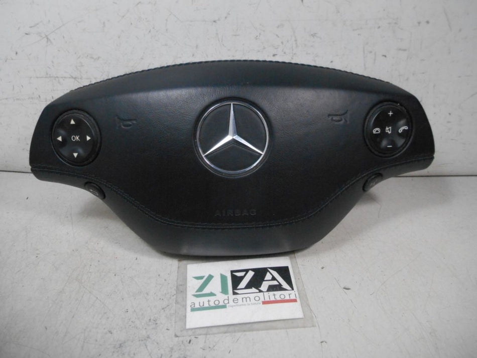 Airbag Volante Guidatore + Comandi Mercedes W221 S320 2009 61581223B 61580420B 61580430B