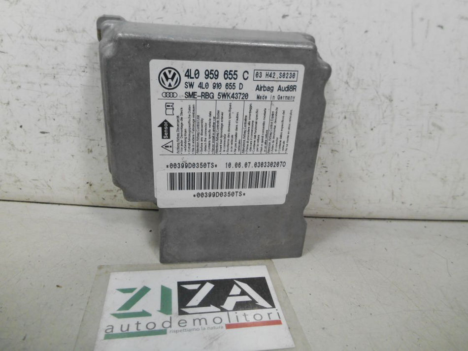 Centralina Dispositivi Audi Q7 4L 2007 4L0959655C Con Crash