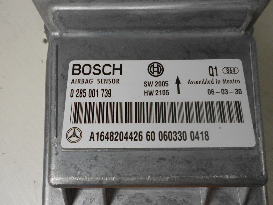 Centralina Airbag Mercedes W251 2006 A1648204426 0285001739 NO Crash