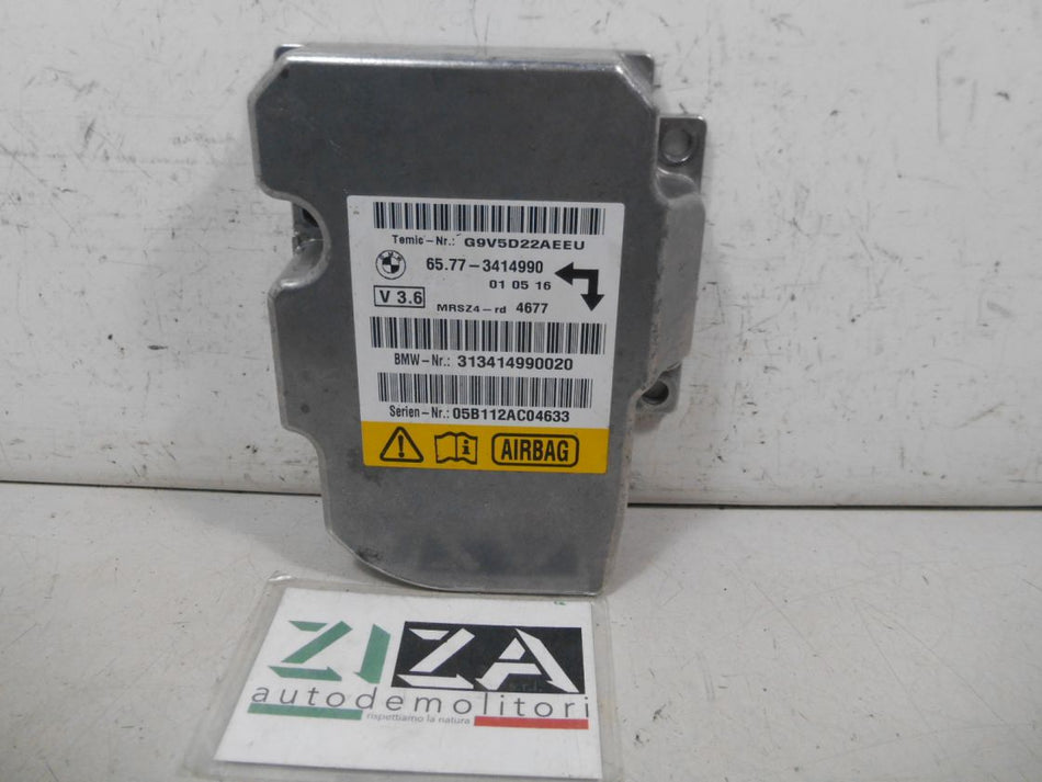 Centralina Airbag BMW X3 E83 2005 65.77-3414990 No Crash