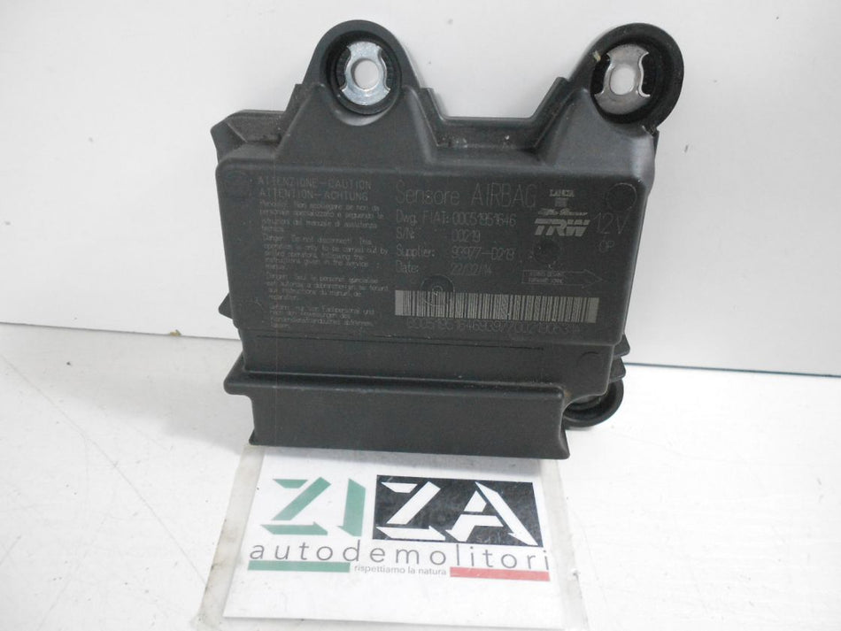 Centralina Airbag Fiat Panda 319 2014 00051951646 CON CRASH
