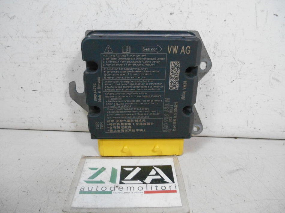 Centralina Airbag Audi A3 8V 2016 5Q0959655N 5WK44792 Con Crash