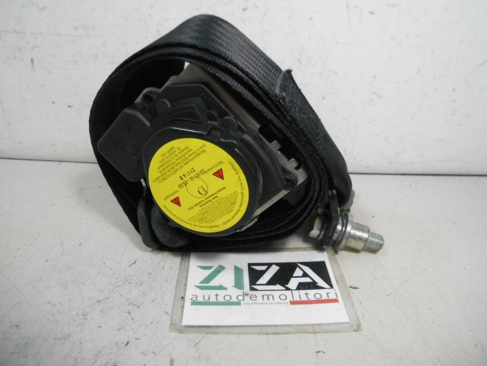 Cintura Sicurezza Anteriore Destra Fiat Idea 2006 Nera