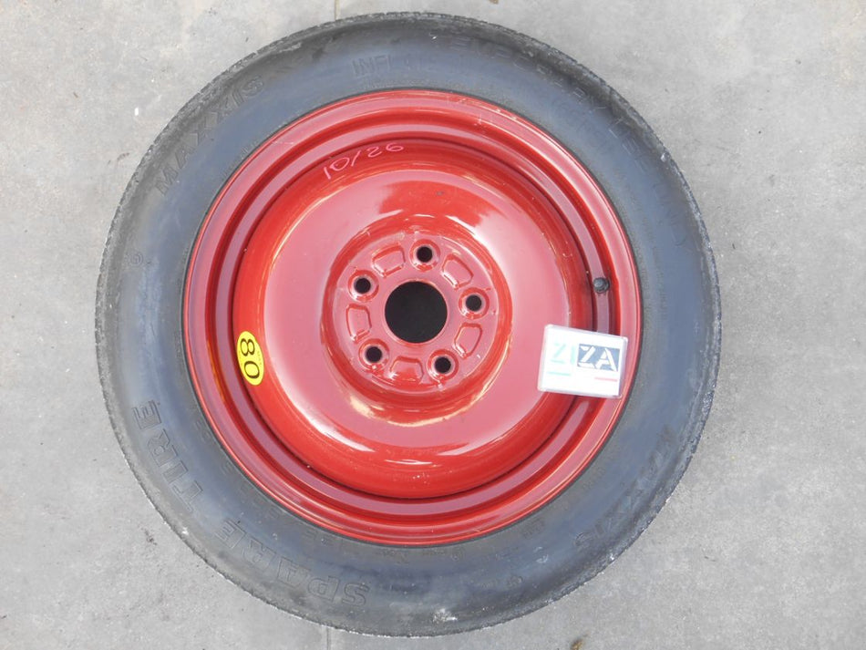 Ruotino di Scorta Fiat Sedici 2008 T135/90D16 102M 5 Fori 4Jx16H