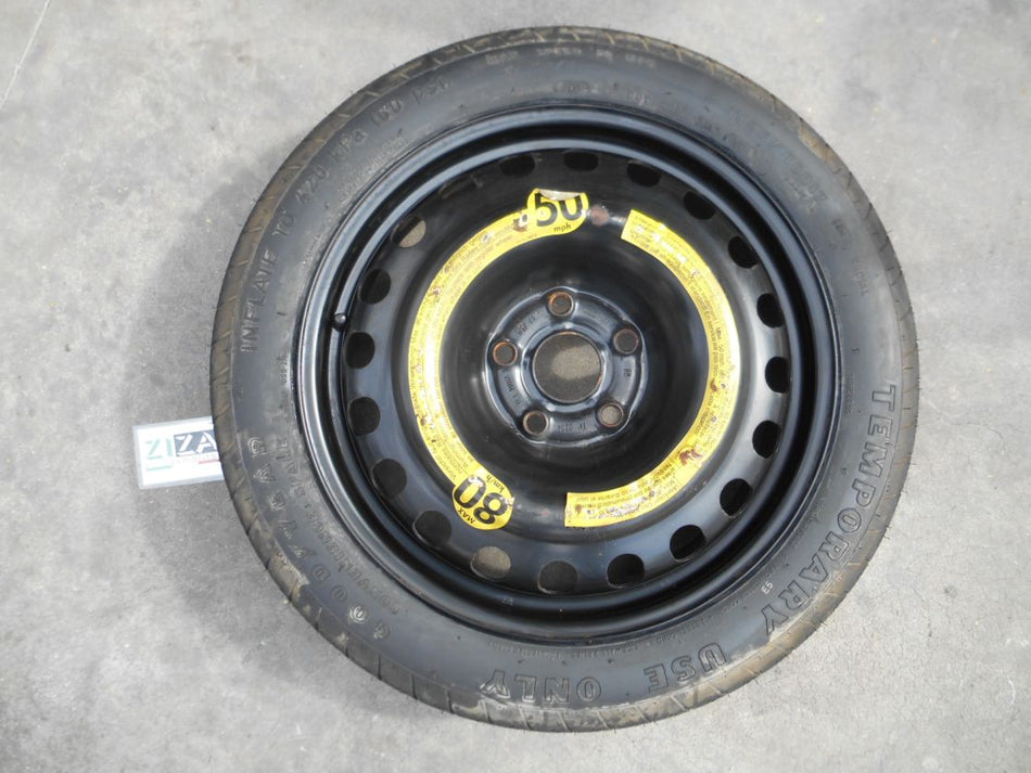 Ruotino di Scorta Audi A4 B7 S4 Avant 2006 8E0601027C T125/80R17 99M
