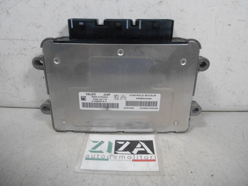 Centralina Motore Citroen C3 I 1.1 60cv HFX 2009 9665424480 9651696680 21586539-8 B
