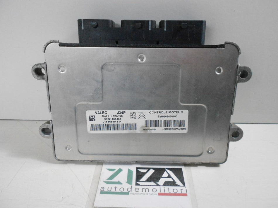 Centralina Motore Citroen C3 I 1.4 B/GPL KFV 2009 9665424480 9651696680 21586539-8 A