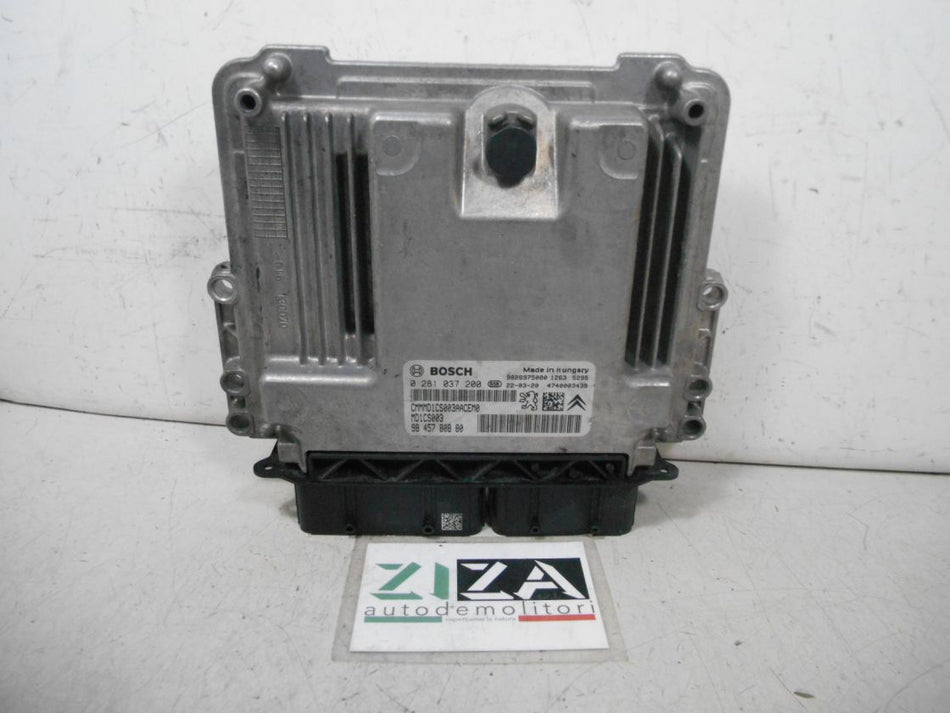 Centralina Motore Opel Crossland 1.5 110cv DV5RCE 2022 9845780880 0281037200