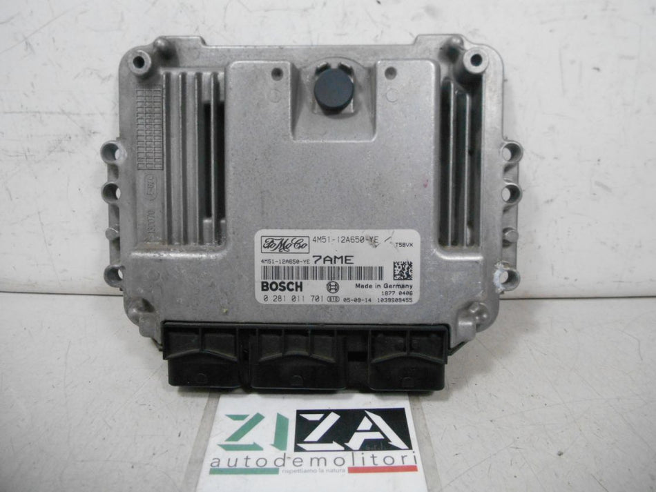 Centralina Motore Ford Focus II 1.6 TDCI 90cv HHDA 2006 4M51-12A650-YE 0281011701