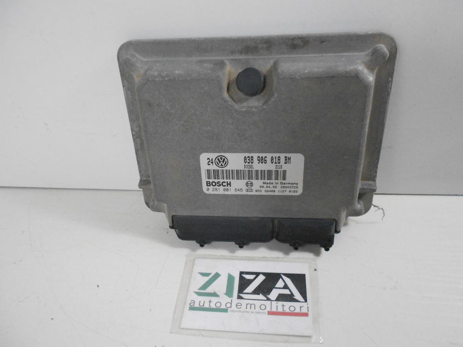 Centralina Motore VW Golf IV 1.9 81kw AHF 1999 038906018BM 0281001846