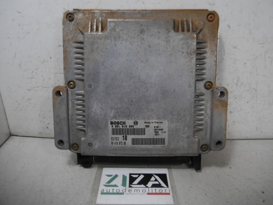 Centralina Motore Peugeot Ranch 2.0 90cv RHY 2001 9641607280 0281010360