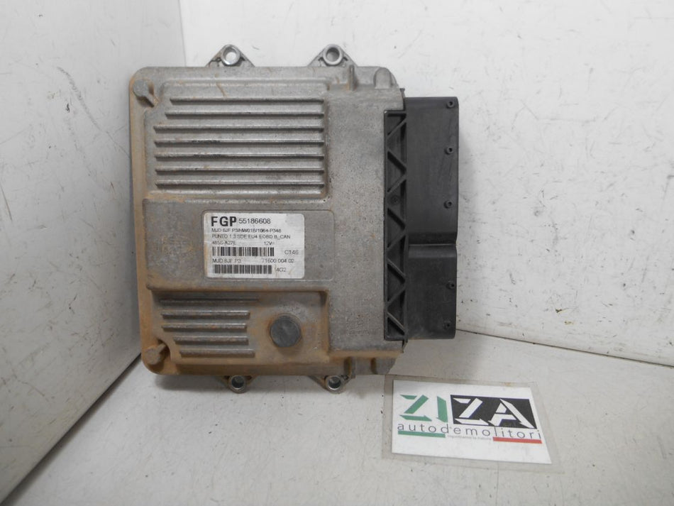 Centralina Motore Fiat Punto 188 1.3 Mjet 51kw 70cv 188A9000 2004 55186608 MJD6JF.P3