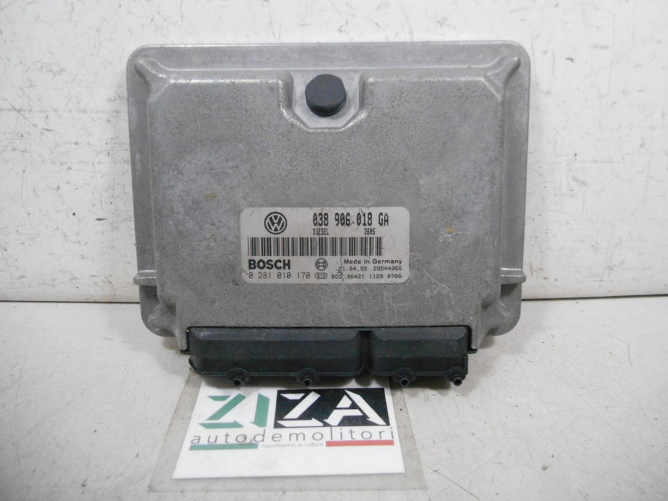 Centralina Motore VW Passat 3B 1.9 TDI 110cv AFN 1999 038906018GA 0281010170
