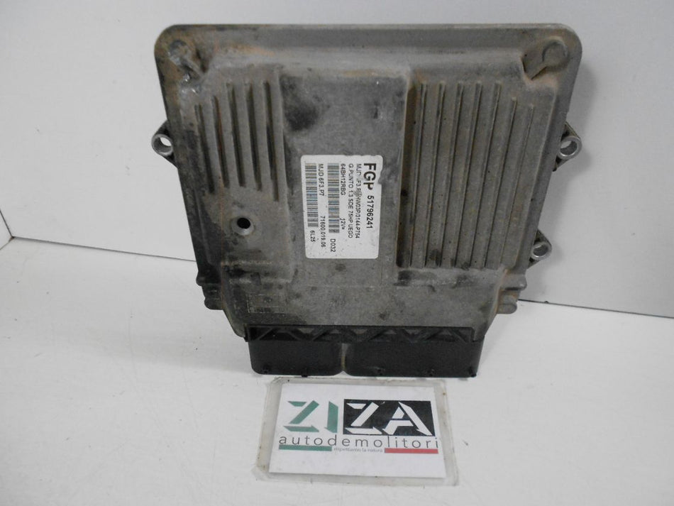 Centralina Motore Fiat Grande Punto 1.3 Mjet 55kw 199A2000 2007 51796241 MJD6F3P7