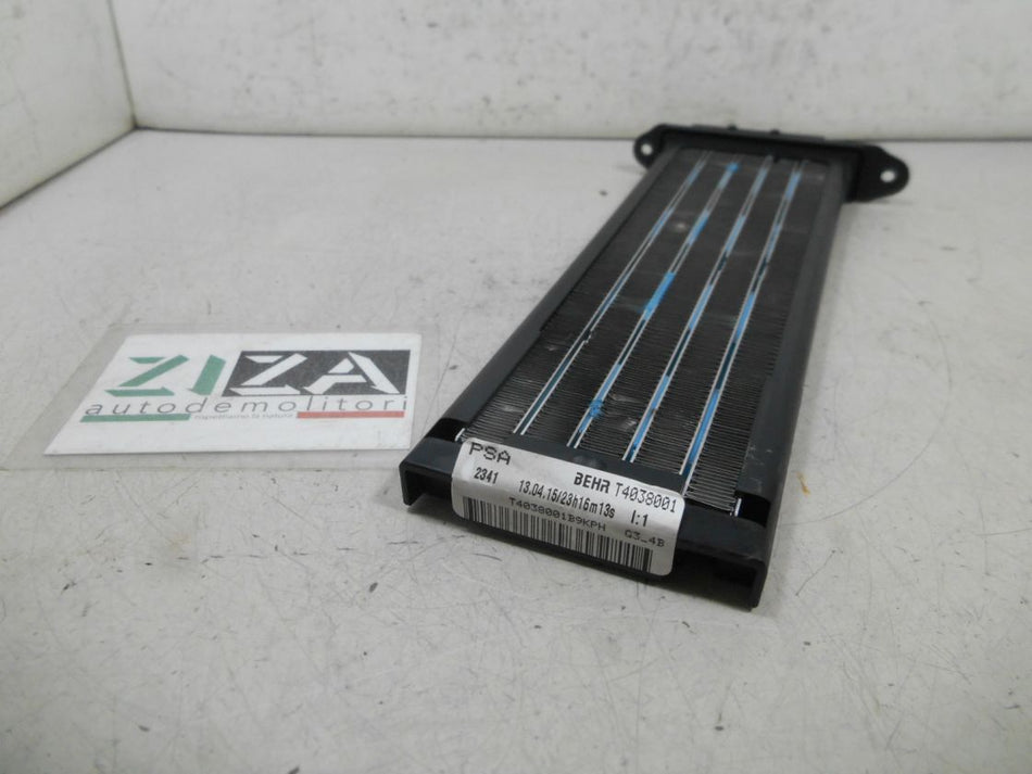 Resistenza Riscaldatore Abitacolo Peugeot 308 II 1.6 e-HDI 85kw 9H05 2015 T4038001