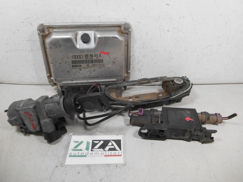 Kit Chiave ECU Audi A3 8L 1.9 TDI 74kw ATD 2002 038906019GC