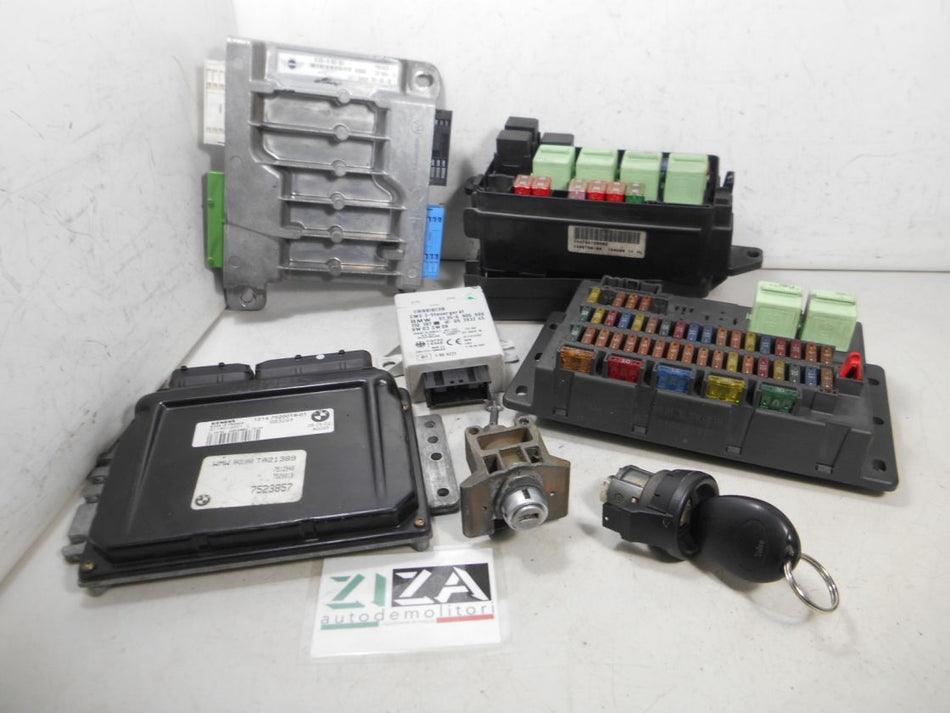 Kit Chiave ECU Mini Cooper R50 1.6 90cv W10B16A 2003 1214-7520019-01
