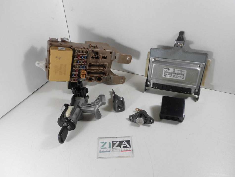 Kit Chiave ECU Toyota Corolla E120 1.4 16V 71kw 4ZZFE 2003 89661-02730