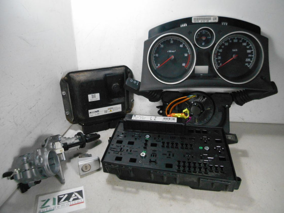 Kit Chiave ECU Opel Astra H 1.7 110cv Z17DTR 2008 98002895