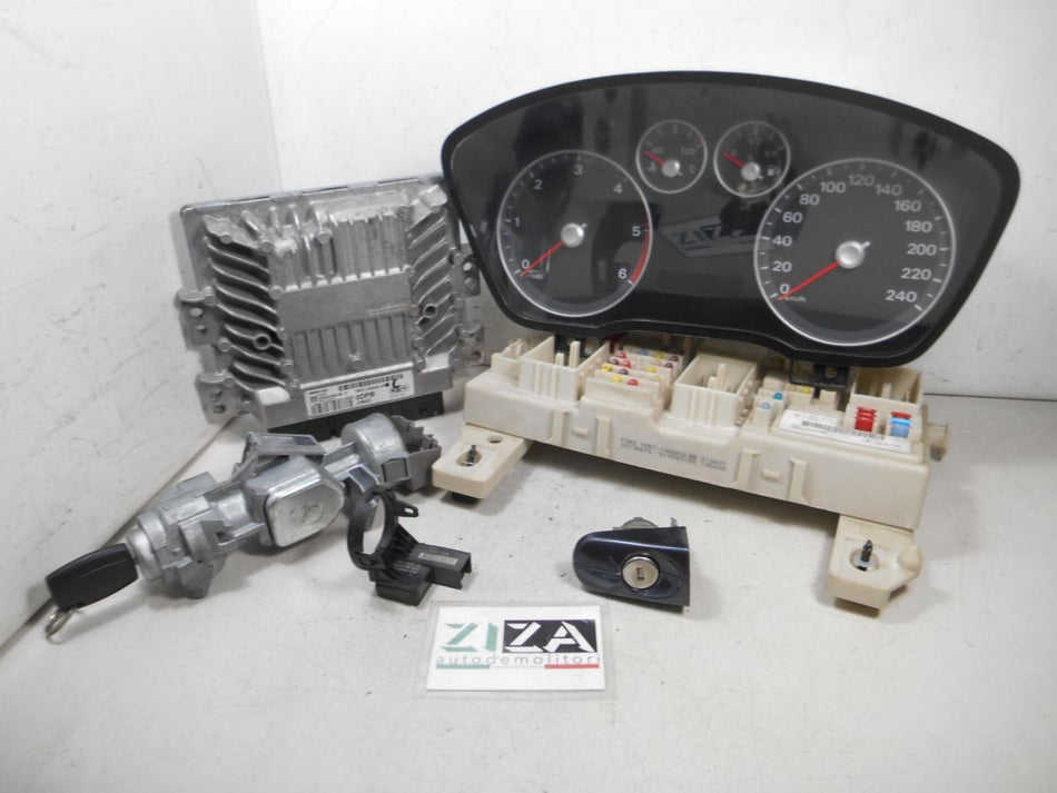 Kit Chiave ECU Ford Focus II SW 1.8 TDCI 85kw KKDA 2007 7M51-12A650-APC SID206 5WS40607B-T