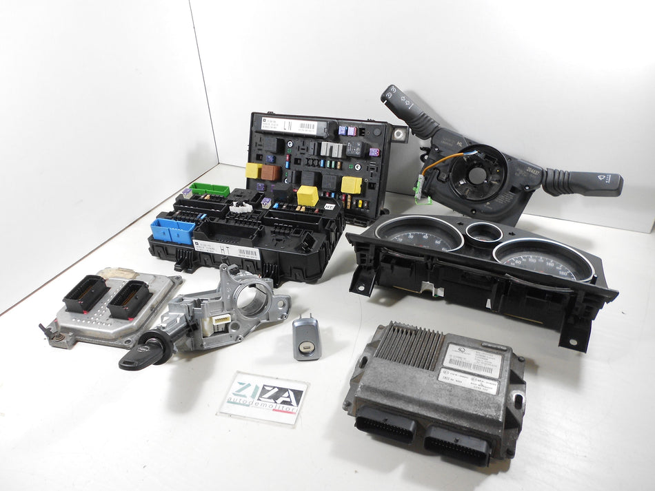 Kit Chiave ECU Opel Astra H 1.6 B/GPL 85kw Z16XER 2010 55568735