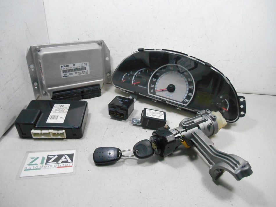 Kit Chiave ECU Hyundai Matrix 1.5 CRDI 60.3kw D3EA 2004 0281011809 39101-27612