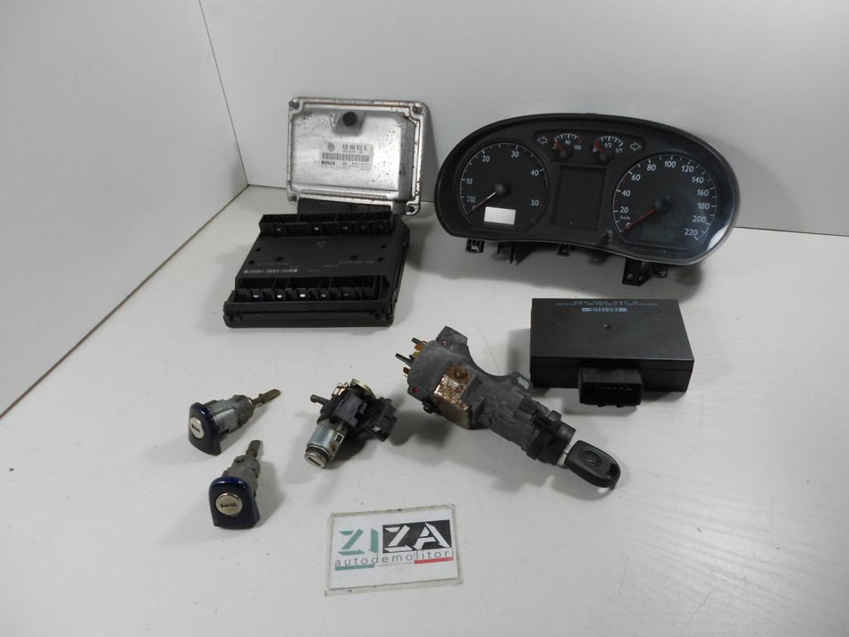 Kit Chiave ECU VW Polo 9N 1.9 47kw 64cv ASY 2004 038906012HL