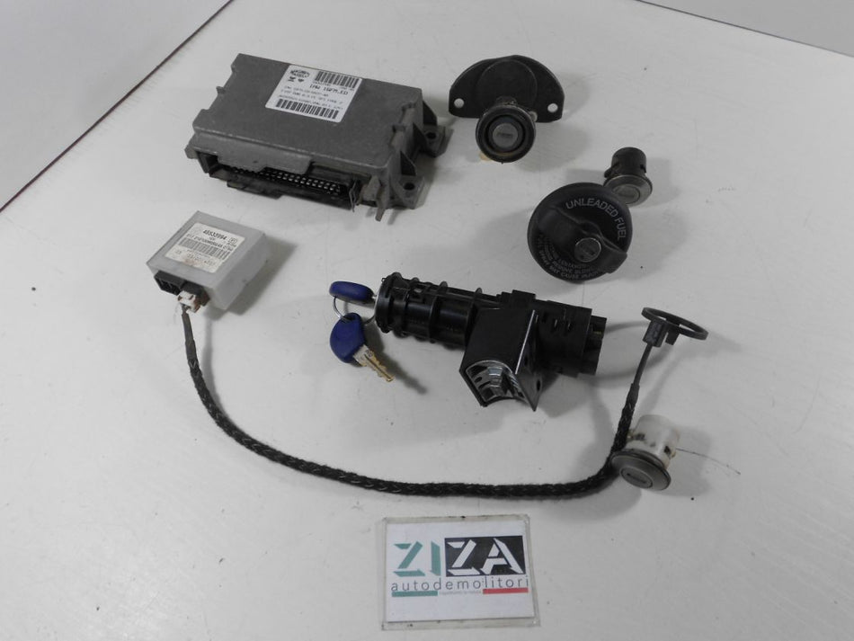 Kit Chiave ECU Fiat Seicento 0.9 29kw 39cv 1170A1.046 2000 46555915 IAW16FM.ED