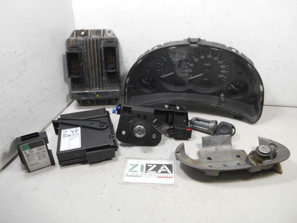 Kit Chiave ECU Opel Corsa C 1.7 CDTI 74kw Z17DTH 2005 897300-0975 112500-0153