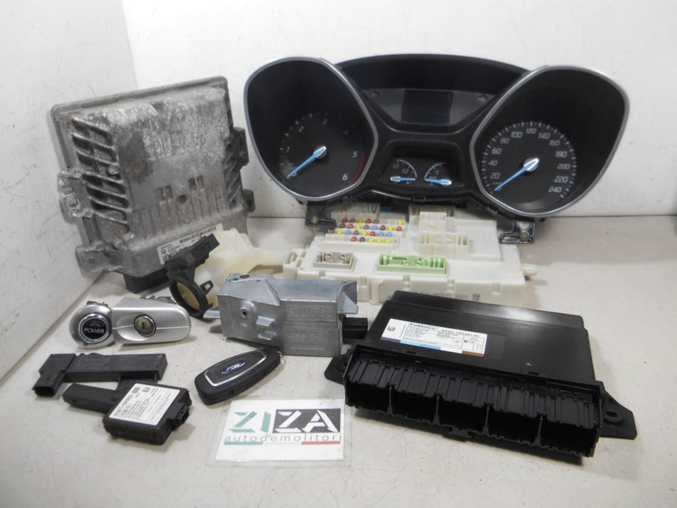 Kit Chiave ECU Ford C-MAX II 1.6 TDCI 85kw 115cv T1DA 2013 AV61-12A650-YL