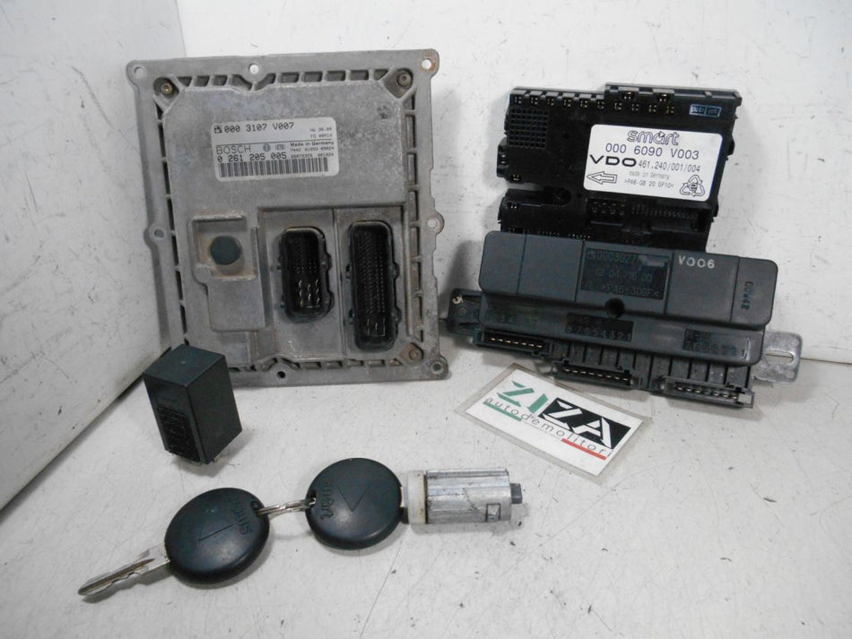 Kit Chiave ECU Smart Fortwo W450 600 40kw 55cv 13 2000 0003107V007 0261205005