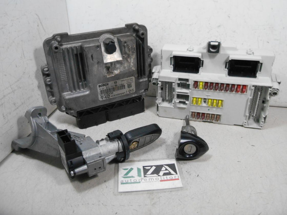 Kit Chiave ECU Alfa Giulietta 1.6 JTDM 105cv 940A3000 2013 51915432 0281018703