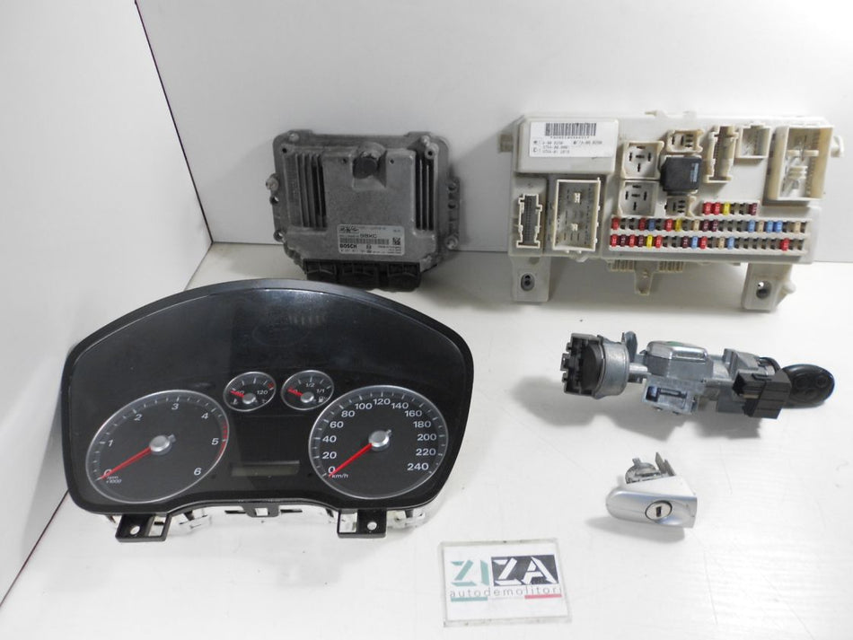 Kit Chiave ECU Ford Focus II 1.6 TDCI 66kw 90cv HHDA 2007 6M51-12A650-NC