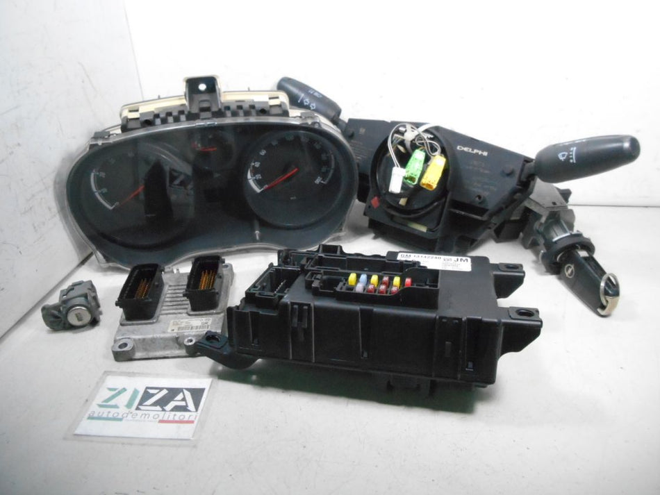 Kit Chiave ECU Opel Corsa D 1.2 80cv Z12XEP 2007 55352623 0261208254