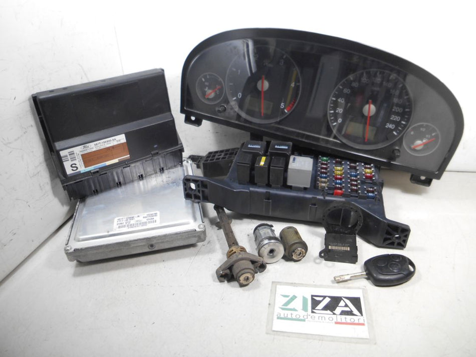 Kit Chiave ECU Ford Mondeo II 2.0 TDCI 96kw 130cv FMBA 2004 4S71-12A650-JB