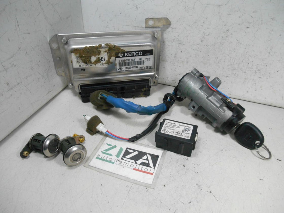 Kit Chiave ECU Hyundai Atos Prime 1.1 43kw G4HD 2005 39100-02240