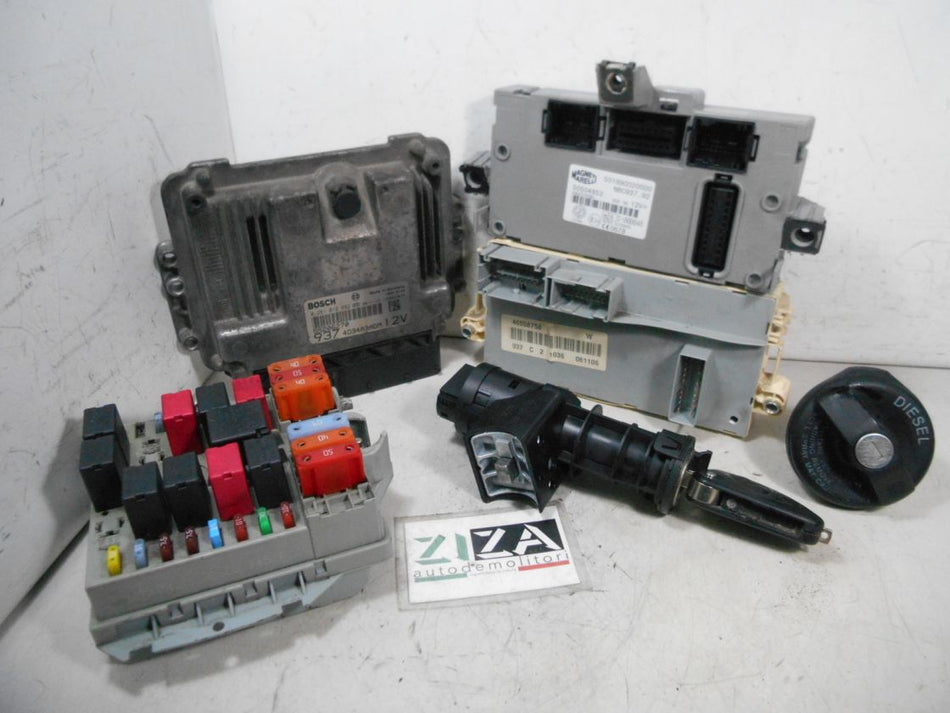 Kit Chiave ECU Alfa 147 serie 3 1.9 JTDm 120cv 937A3000 2007 55206270