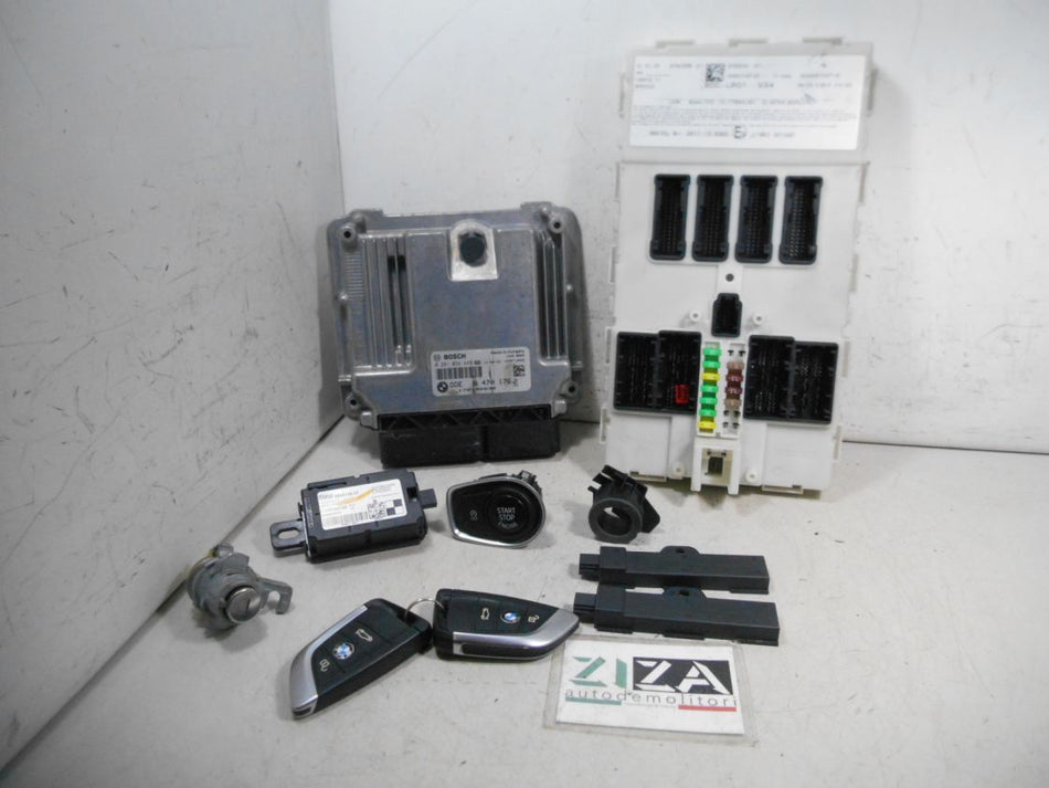Kit Chiave ECU BMW X1 F48 sDrive18d 2.0 150cv B47C20A 2018 8470176-01 0281034449