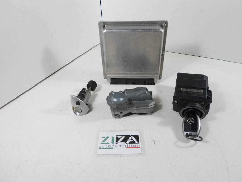 Kit Chiave ECU Mercedes W203 C220 2.2 143cv 611962 2001 A6111532379