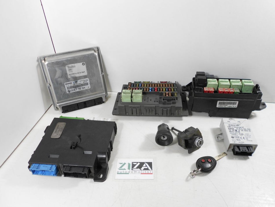 Kit Chiave ECU Mini One D R50 1.4 55kw 75cv 1ND 2003 0281011085 7792544 7793755